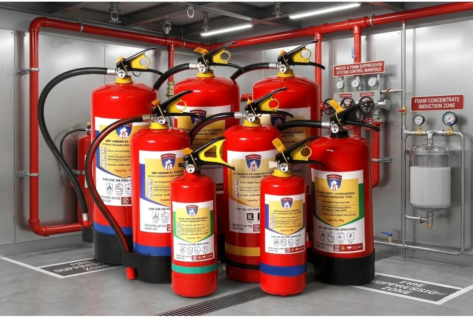 Water & Foam Suppression Systems