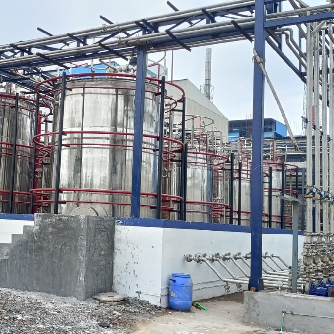 Medium Velocity Water Spray System