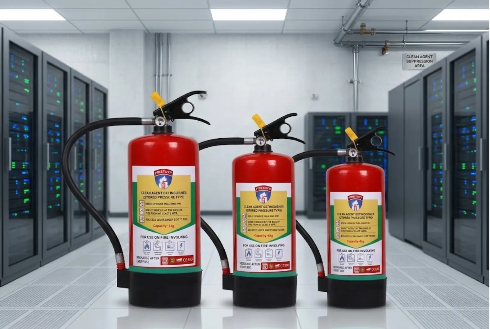 Clean Agent Fire Extinguishers