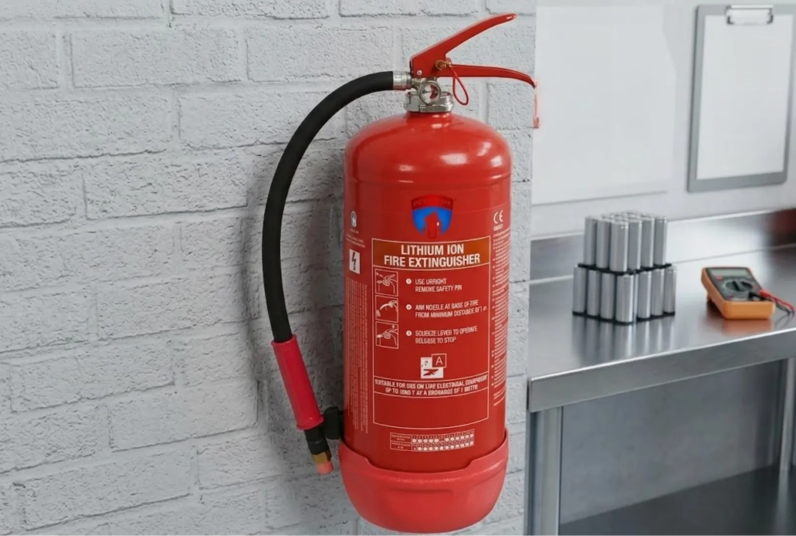 Lithium Ion Fire Extinguishers