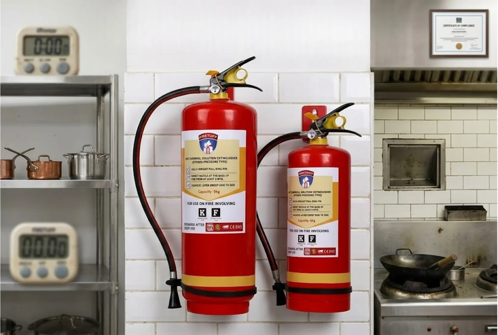 K Class Fire Extinguishers