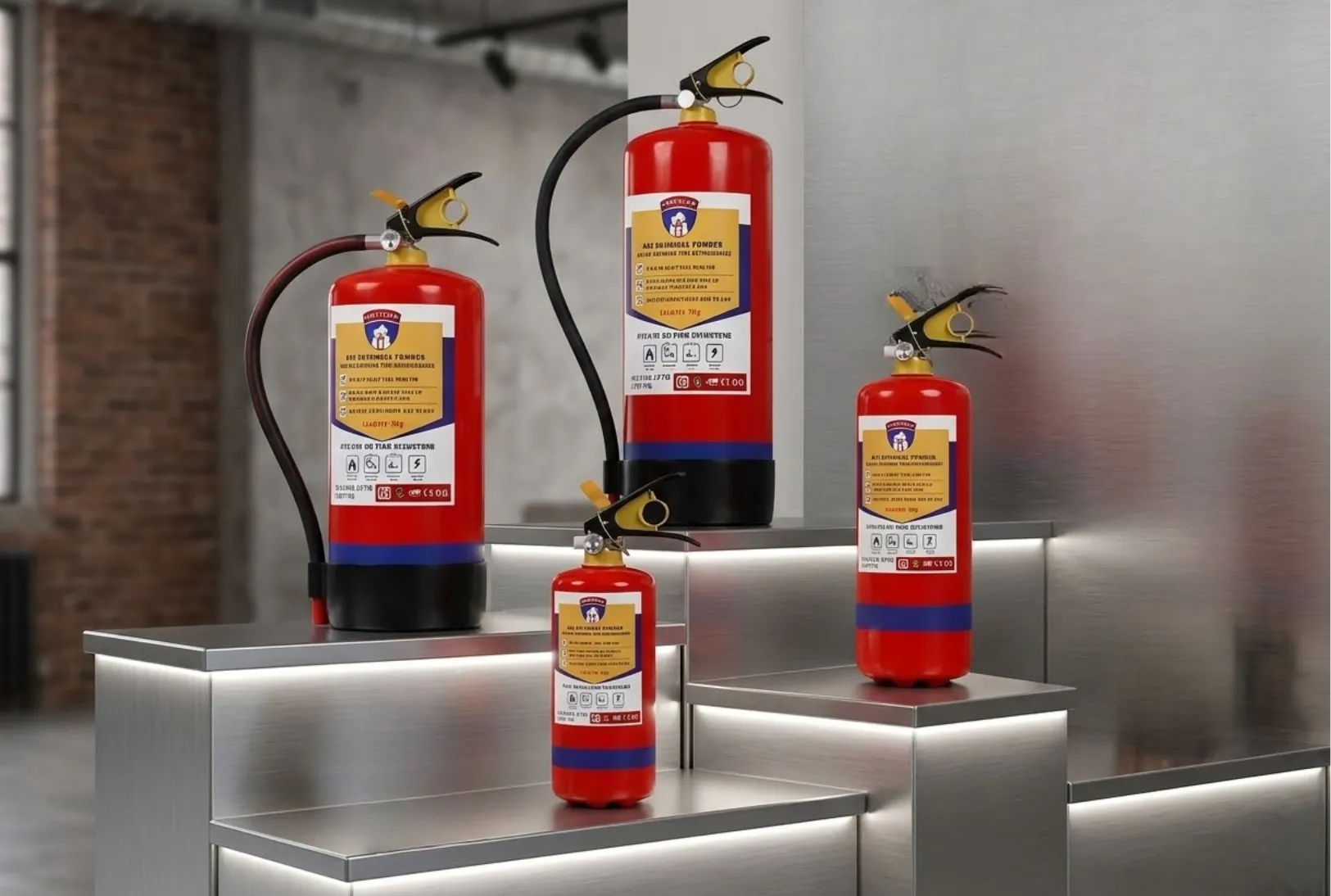 ABC Dry Powder Fire Extinguishers