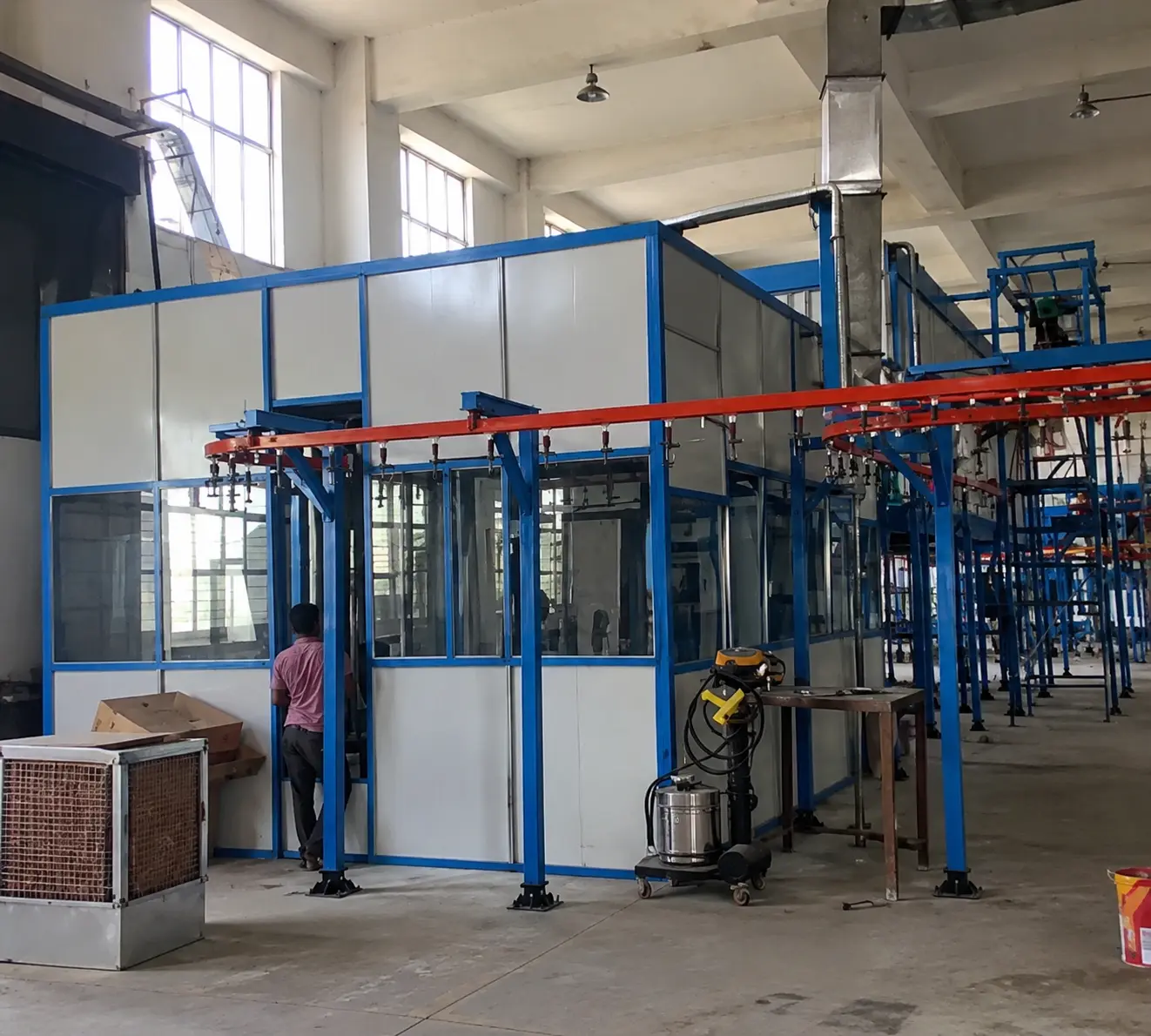 Conveyorised Powder Coating Plant